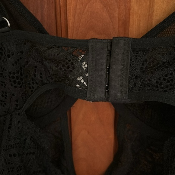 Spicy Lingerie Black Lace Teddy - Size 1XL - Picture 6 of 7